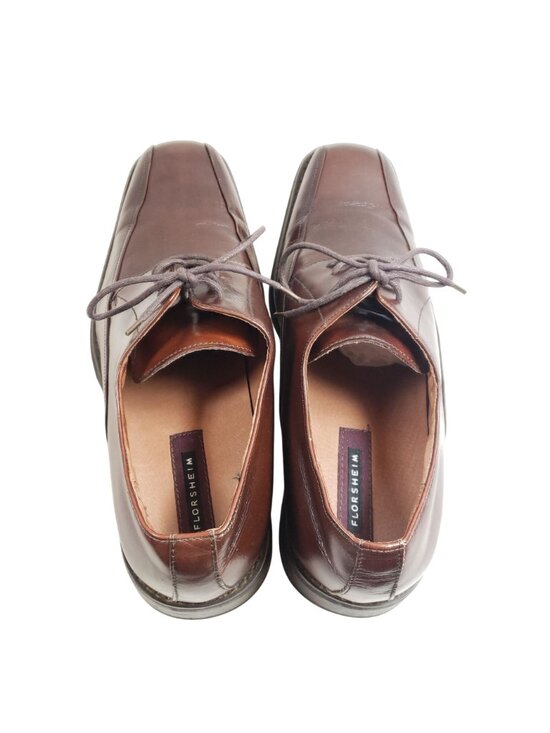 Florsheim Mens Size 11.5 Brown Leather Oxford Dress Shoes main image 7